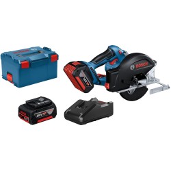 Акумулаторен циркуляр за метал Bosch GKM 18V-50